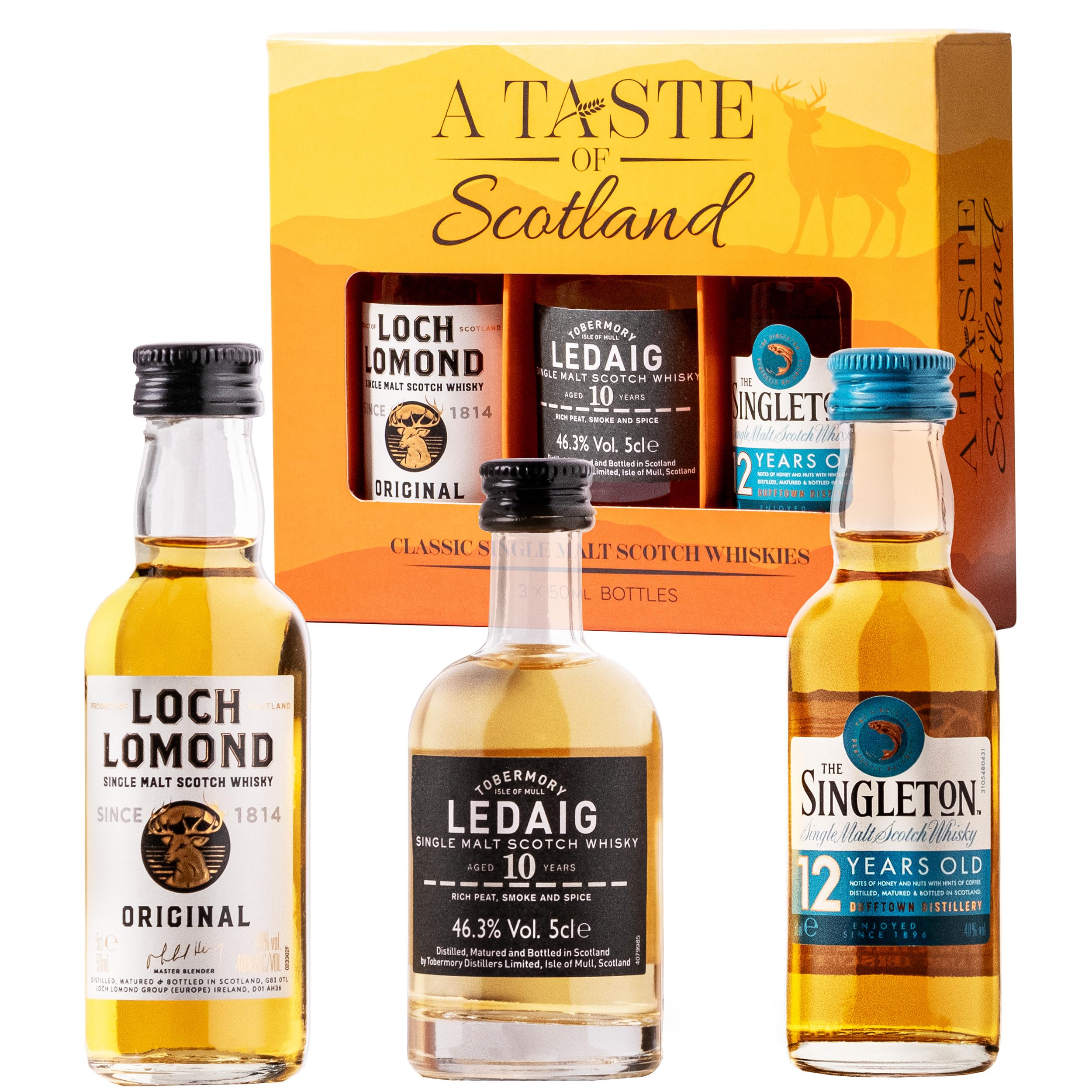 Select Drams A Taste of Scotland Whisky Tasting Set – 3 x 5cl