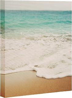 Deny Designs Bree Madden, Ombre Beach, Art Canvas, Medium, 16" x 20"