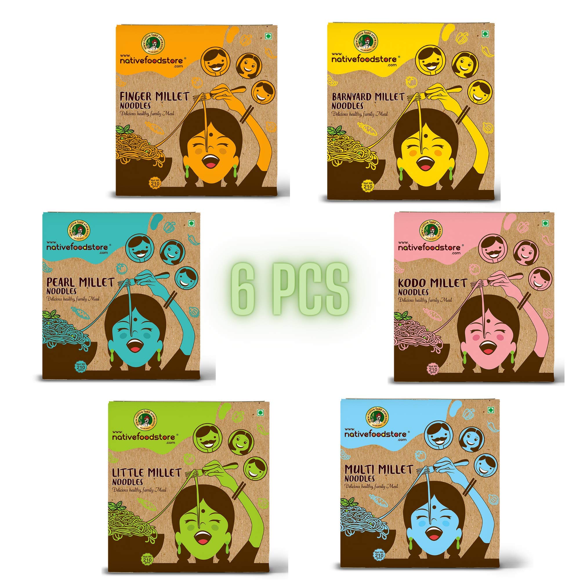 See full amazon price history chart for Nativefoodstore Millet Noodles Mixed Combo-6 Pcs(210GmsX6) Contains Pearl Millet,Little Millet,Kodo Millet,Barnyard Millet,Finger Millet,Multi Millet|Fresh&Delicious Noodles,Preservative Free Nativefoodstore Millet Noodles Mixed Combo-6 Pcs(210GmsX6) Contains Pearl Millet,Little Millet,Kodo Millet,Barnyard Millet,Finger Millet,Multi Millet|Fresh&Delicious Noodles,Preservative Free (B08QYTHSL5) Amazon Price History, Amazon Price Tracker