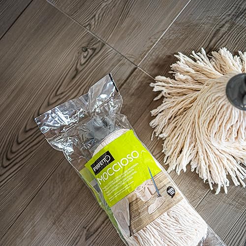 Miniatura 5 de Perfect moccioso - Trapeador para pisos, algodón, hilo COCCIA grishielo, 3.1 x 3.1 x 11.0 in