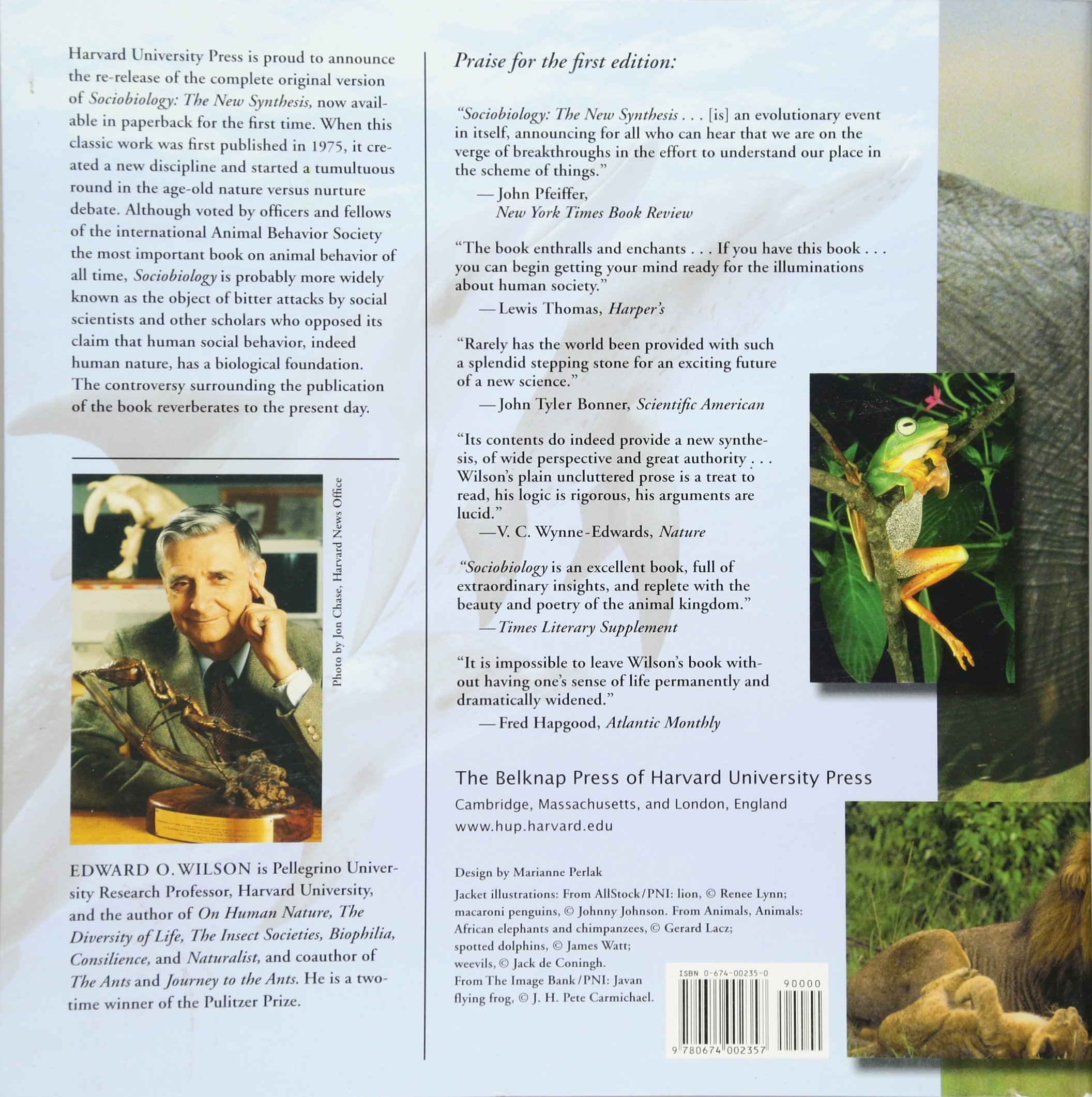 Sociobiology: The New Synthesis