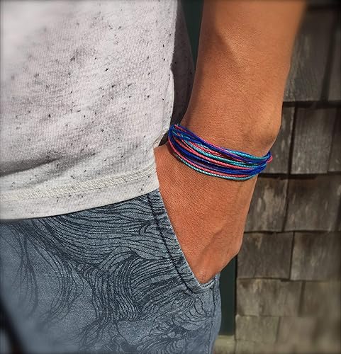 Miniatura 98 de Rumi Sumaq Pulsera de concientización para hombres, mujeres y niños – Pulsera de apoyo tejida ajustable anudada a mano – Pulsera de conciencia sutil