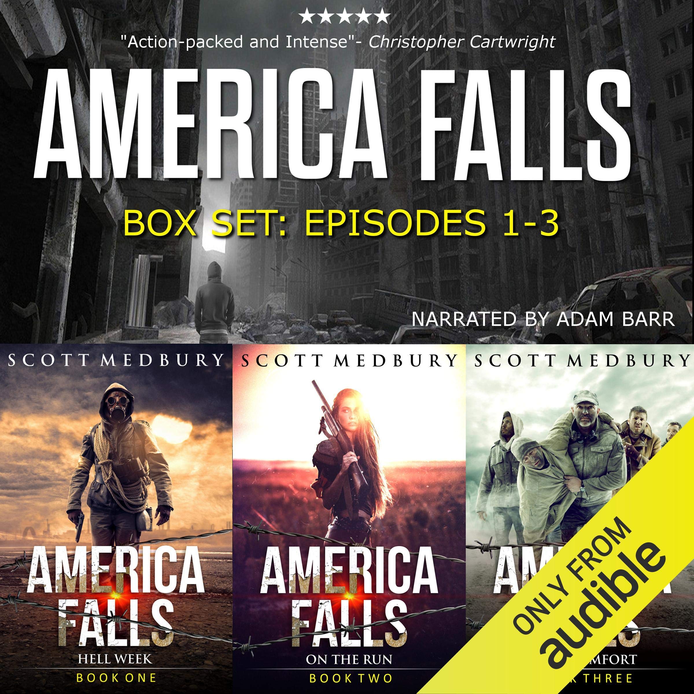 Cover art for The America Falls Series: Books 1-3