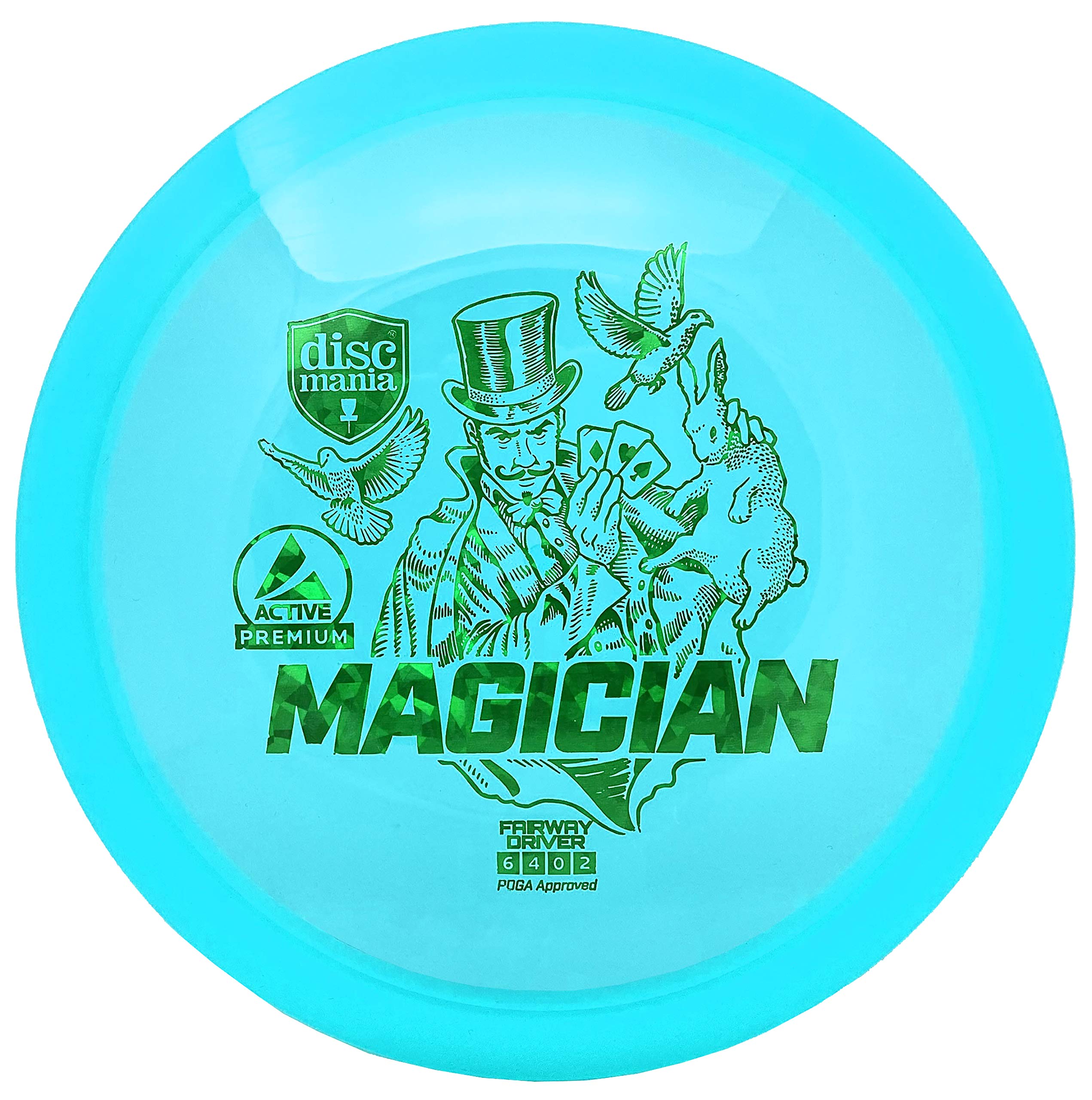 Discmania Active Premium Magician Disc Golf Fairway Driver 165-176g - Farben variieren