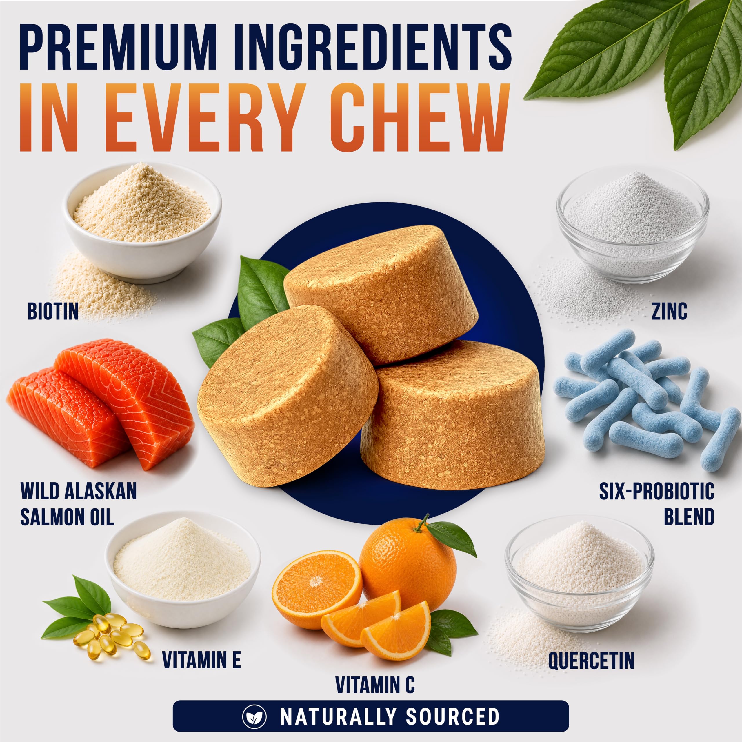 Omega 3 for Dogs - 250 Chews - Fish Oil for Dogs - Skin & Coat Supplement — Amazon image 4