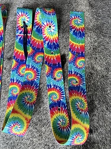 Miniatura 3 de tie dye cincha correa set off billet y latino