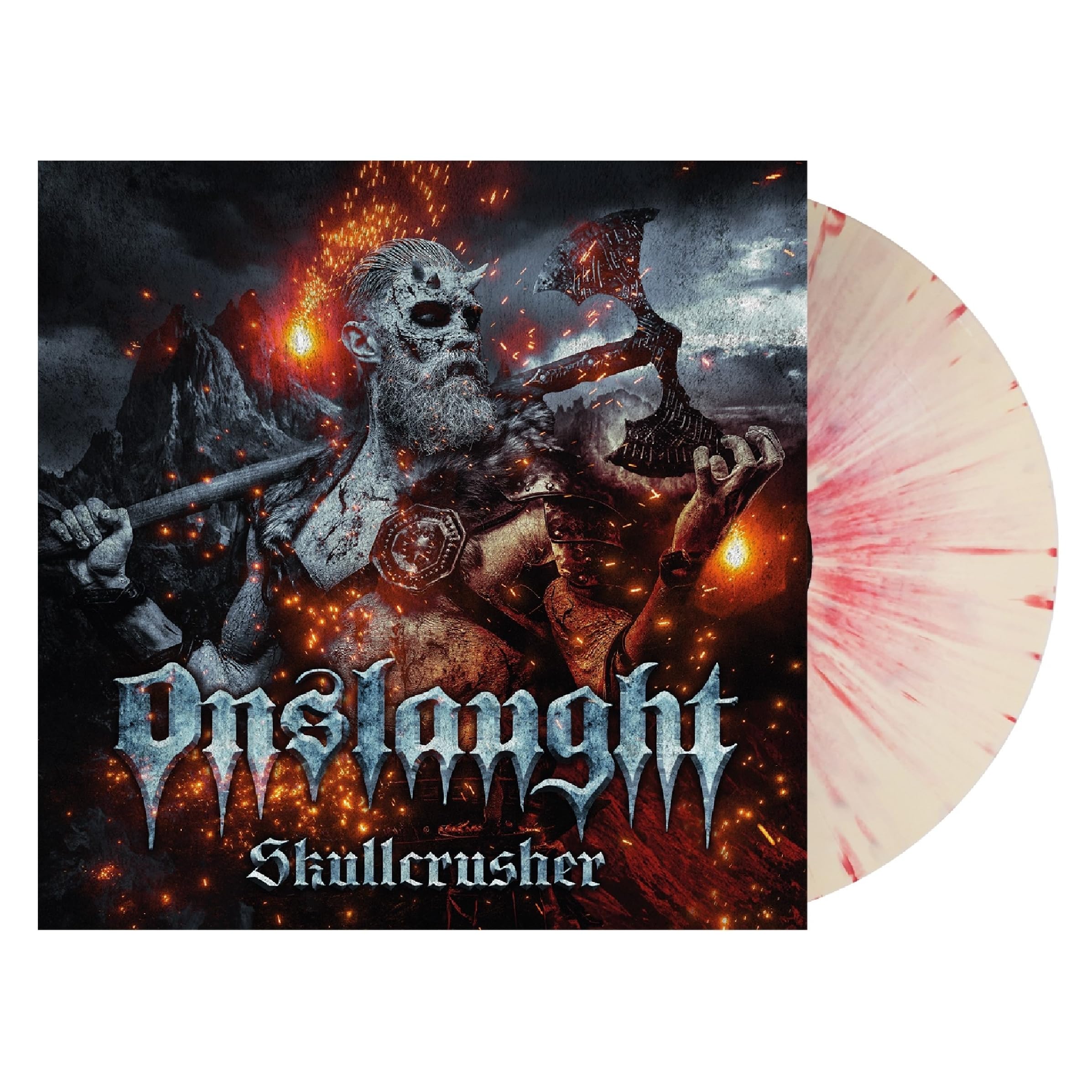 Vinyl Castle Women's White/Red Skullcrusher