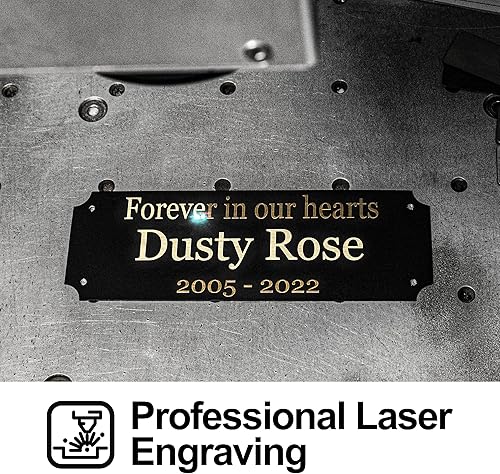 Miniatura 7 de Caramel Sweet Life Placas de nombre personalizadas, placa grabada de latón macizo, placas de trofeo grabadas, placa de nombre personalizada