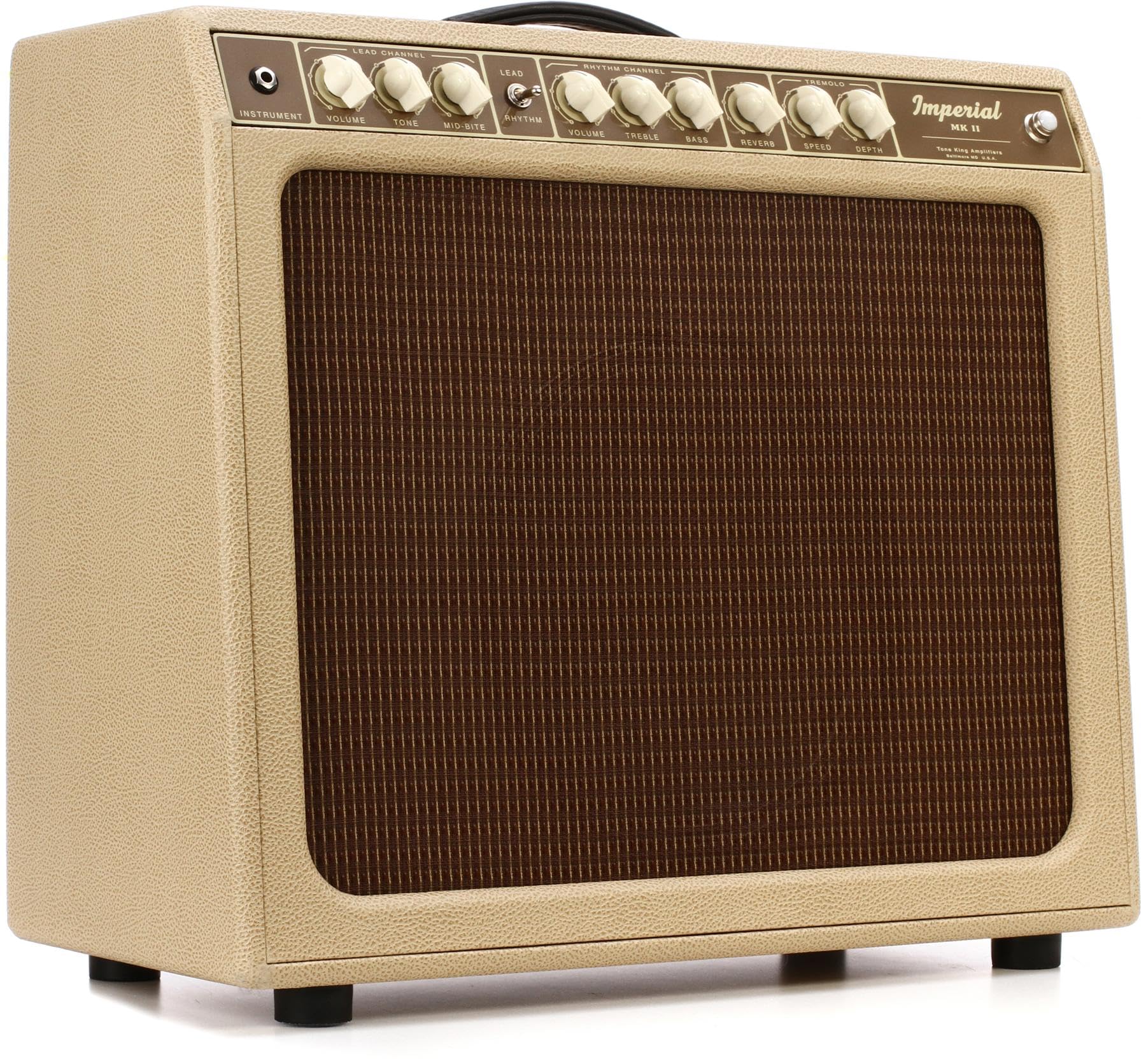 Amazon.co.jp: Tone King Imperial MK II, Cream : Musical Instruments