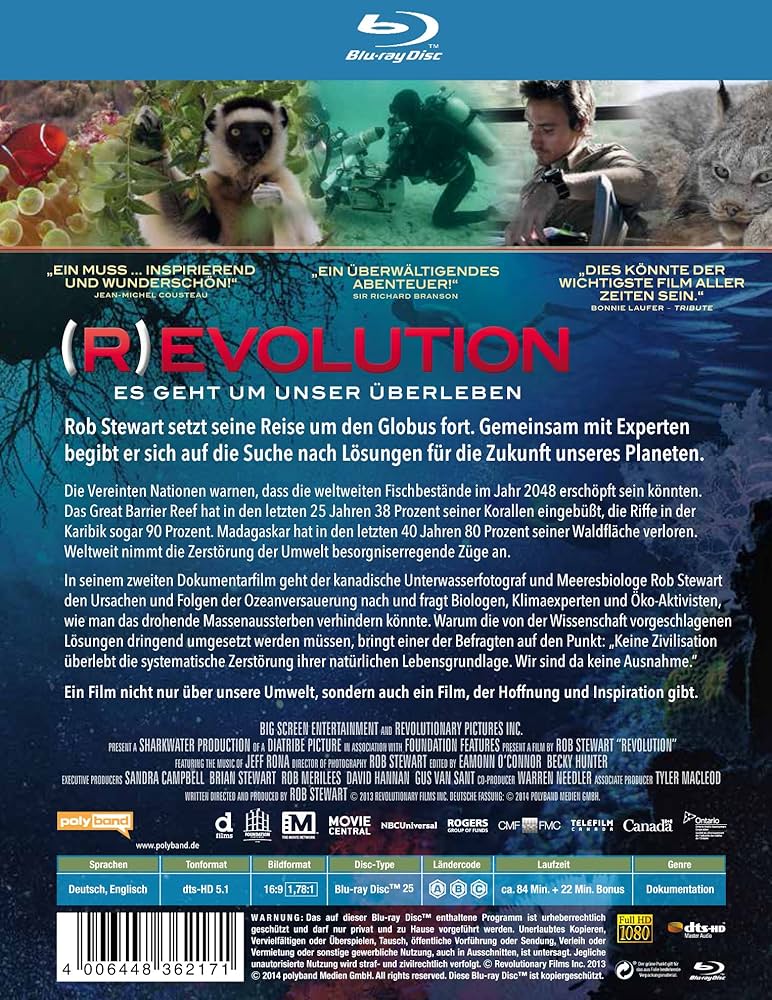 Revolution (2012) ( (R)evolution ) [ Blu-Ray, Reg.A/B/C