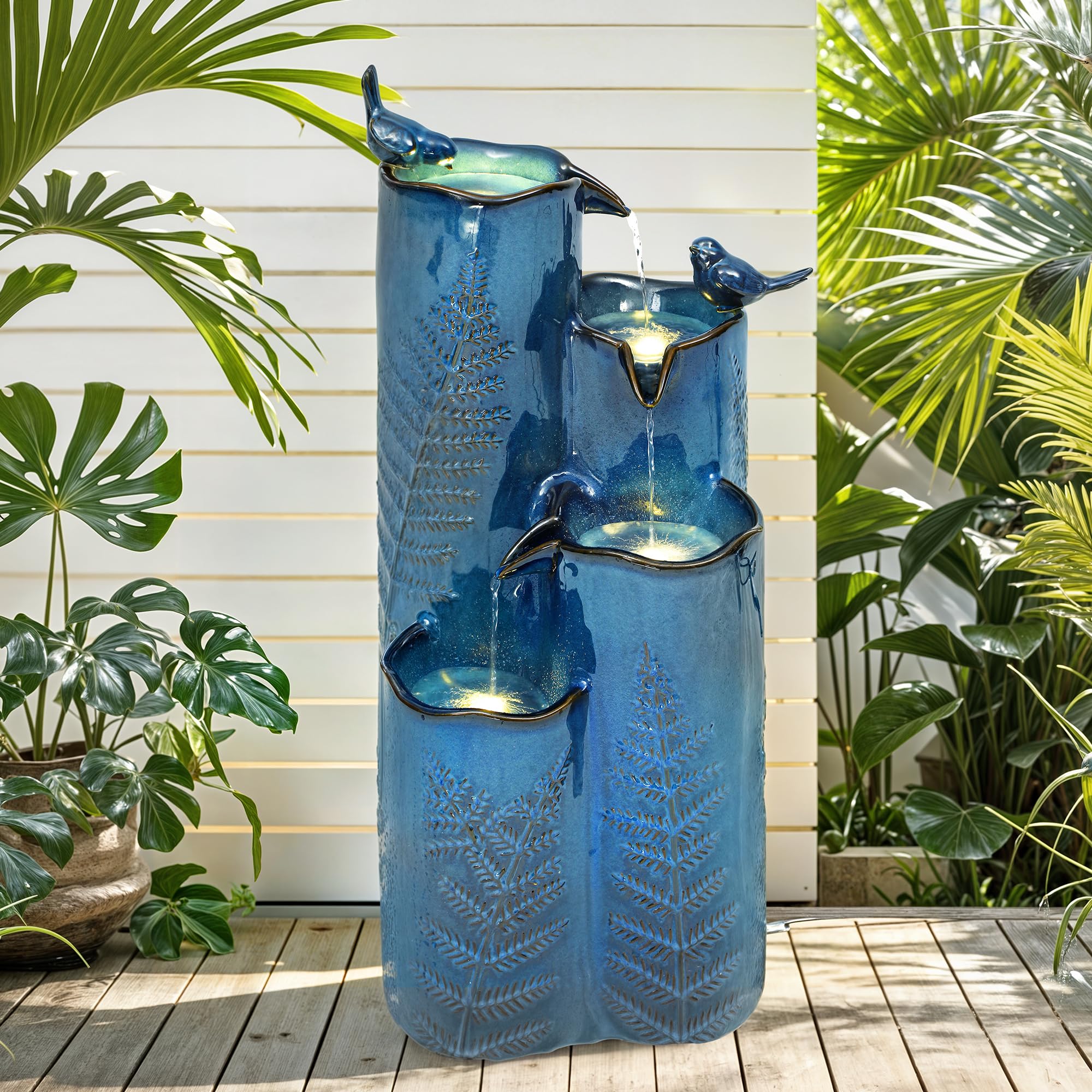 Autodaya 32 inch Ceramic Fountain