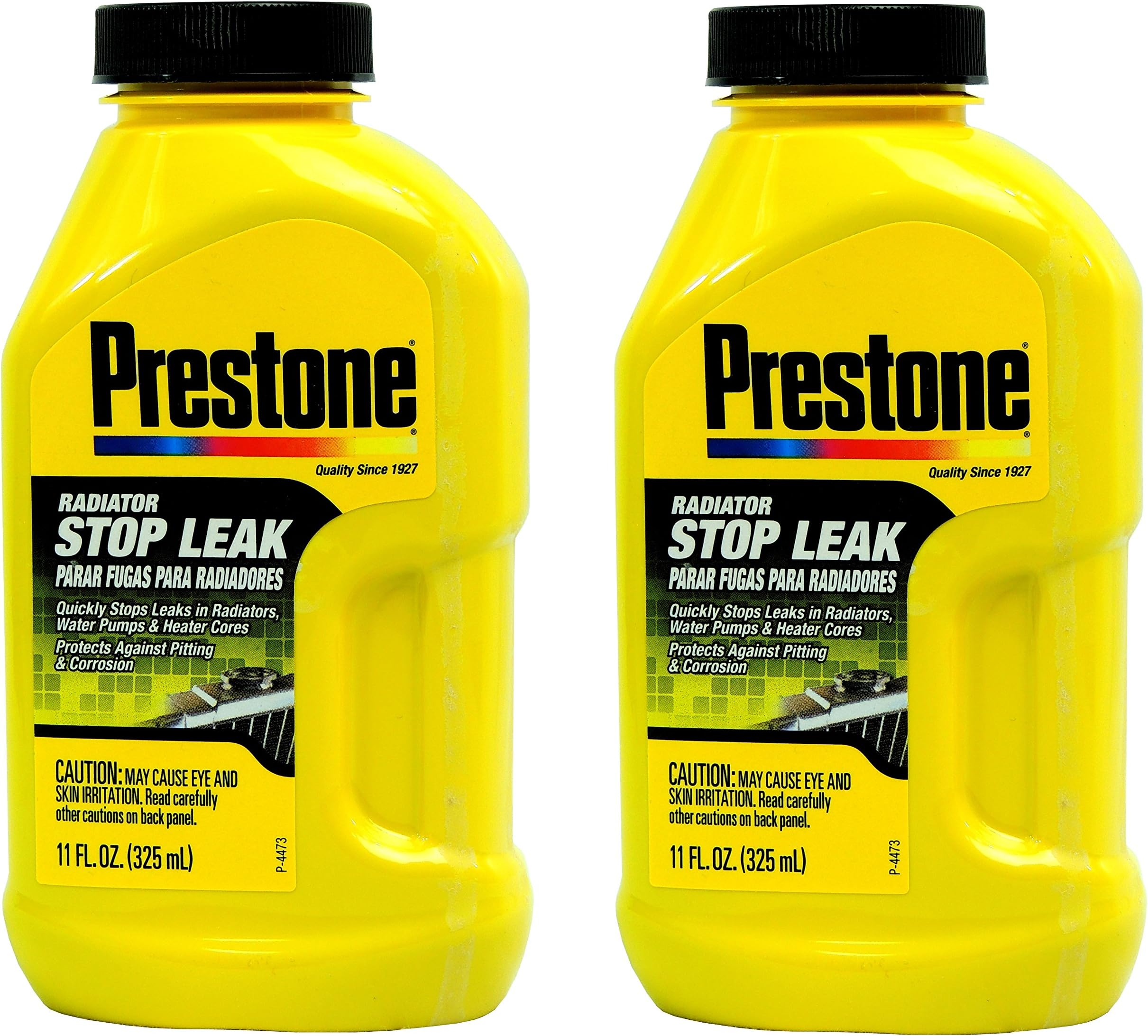 2 Bottle of Prestone AS145 Radiator Sealer Stop Leak - 11 oz each