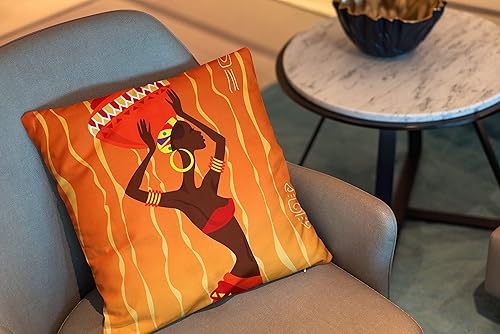 Miniatura 3 de Ysahome Funda de cojín cuadrada con temática de arte moderno, funda de cojín cuadrada con patrón de fotografía, funda de almohada para mujer,