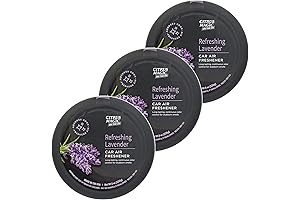 Meyers Clean Day On The Go Odor Absorbing Solid Car Air Freshener,...