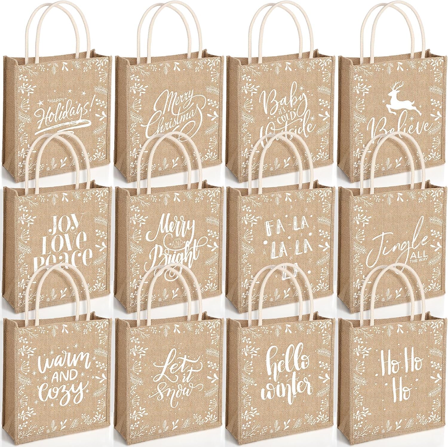 12 Bolsas De Vino De Arpillera, Bolsas De Yute Para Botellas
