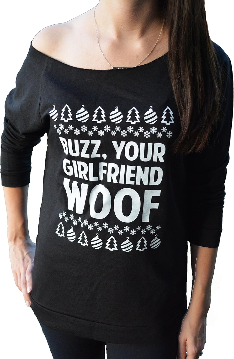 Strong Girl Clothing Women's Buzz Your Girlfriend Woof Shirt Off