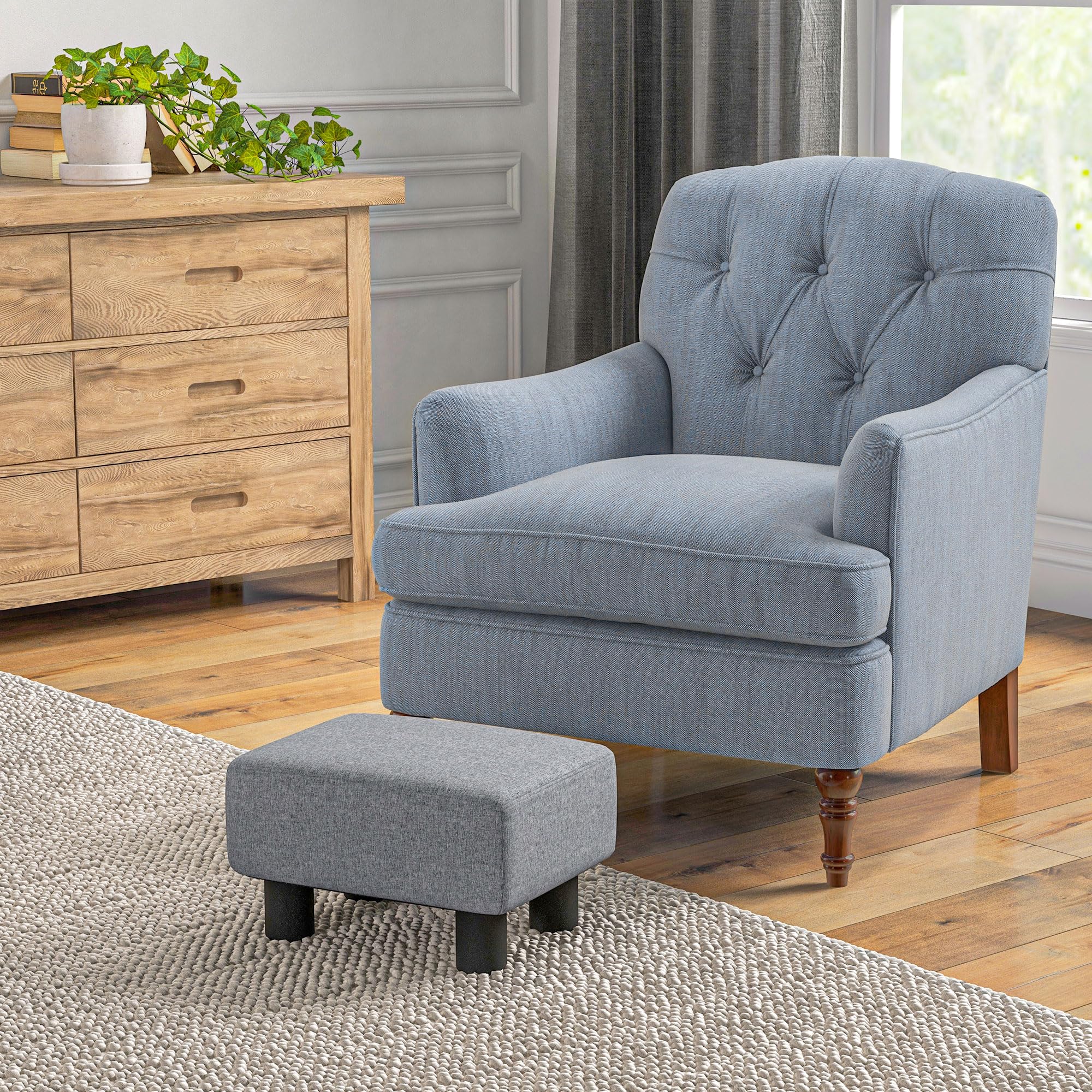 Amazon.com: HOMCOM Ottoman Foot Rest, Small Foot Stool with Linen Amazon.com: HOMCOM Ottoman Foot Rest, Small Foot Stool with Linen