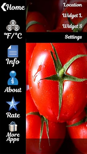 Widget de relógio de tomate macio