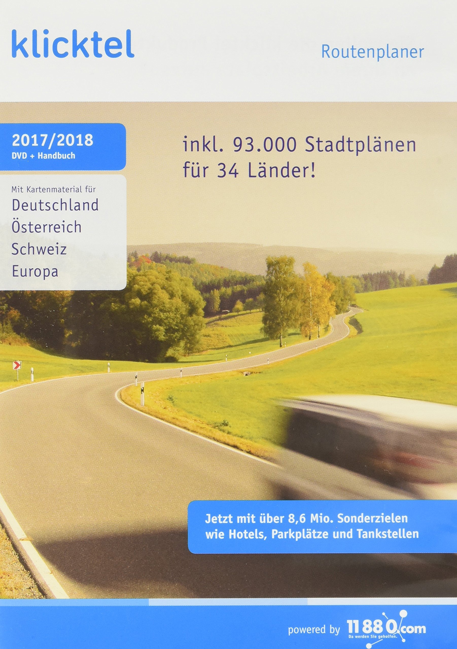 11880 Internet Services klickTel Routenplaner (2017/2018) Software
