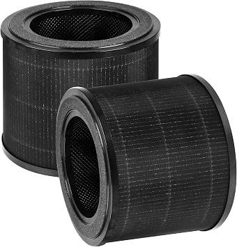 2 Packs JL-AP-TB01 Replacement Filters Compatible with AirExpect & AirExtend JL-AP-TB01 Purifier with Activated Carbon Filter