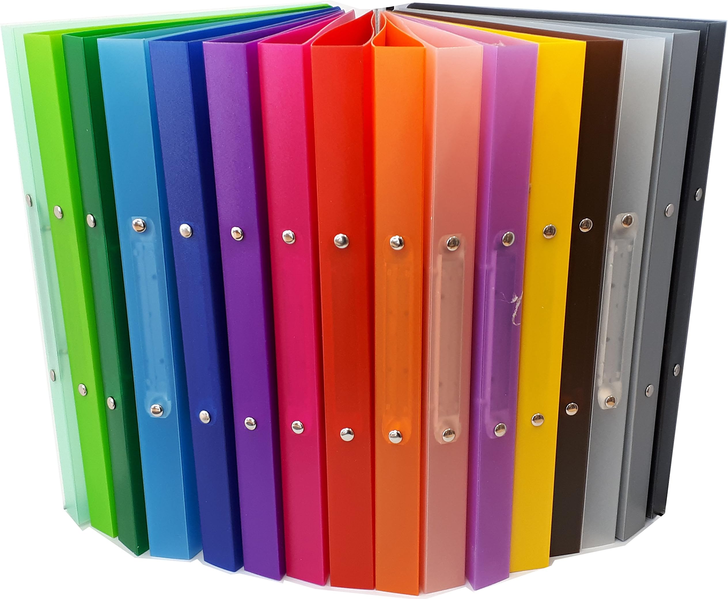 Oxford Ringbuch A4, Rückenbreite 2 cm, 2 Ringe, Kunststoff, 8 Farben ...