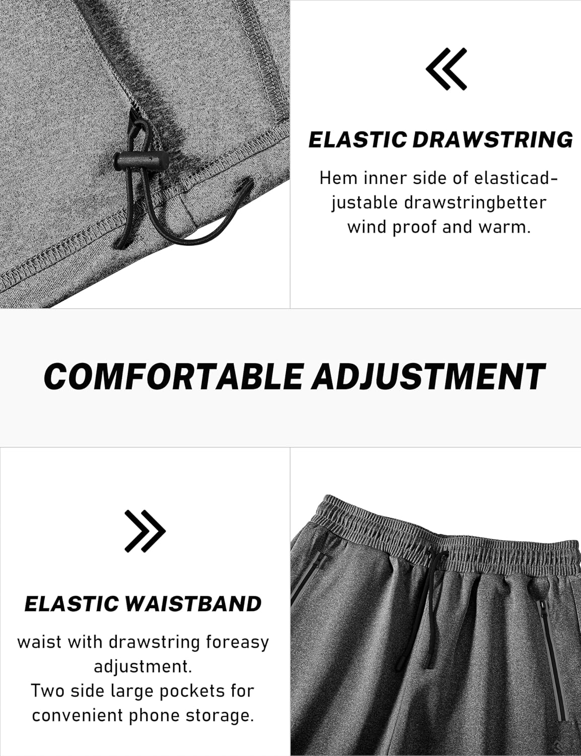 MoFiz Men's Tracksuits for Men Athletic Sweatsuits Set 2 Piece Track Suits Jogging Casual Warm Up Full Zip Running Sports
