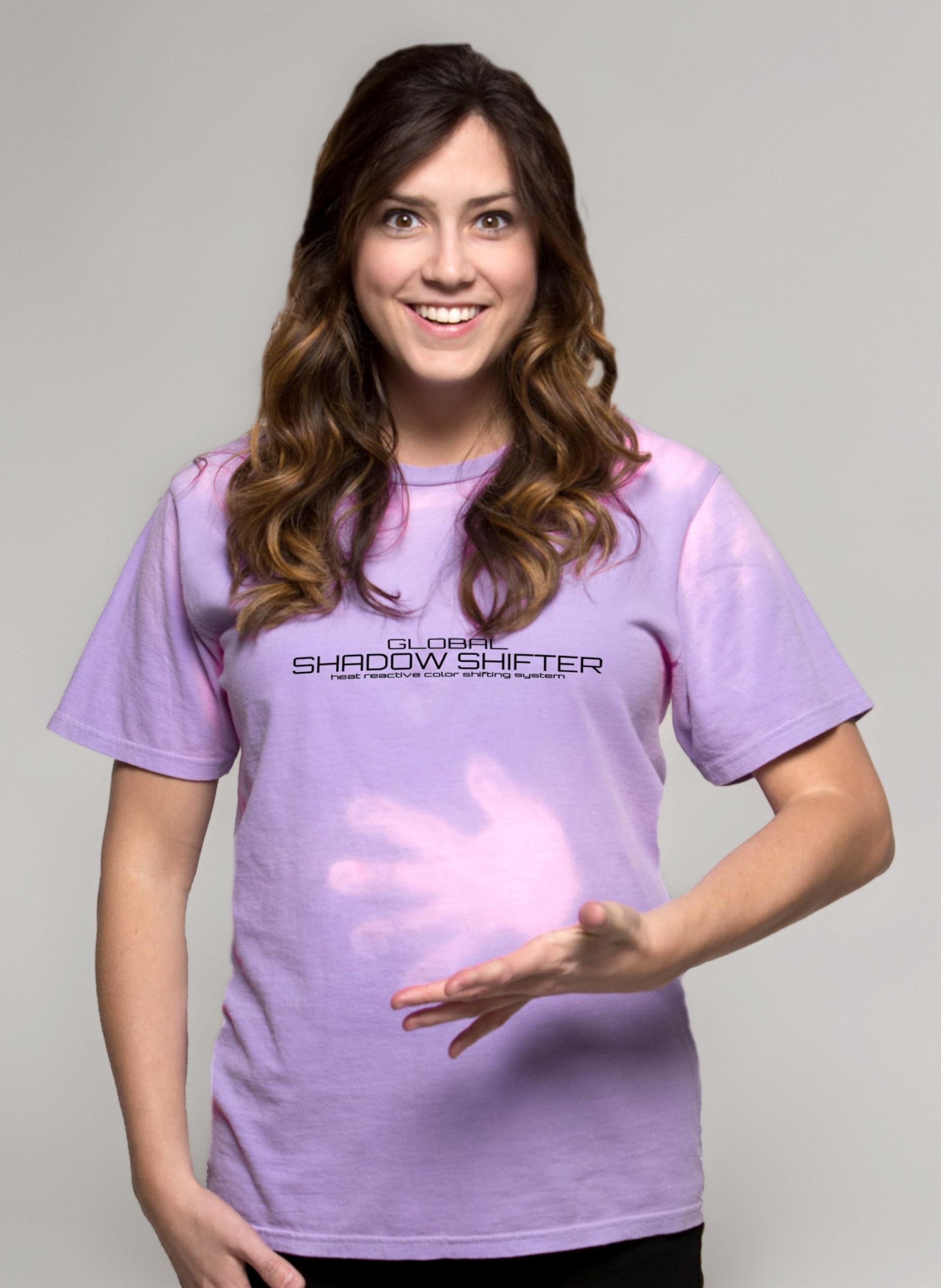 Shadow Shifter Global Colour Changing Adult Short Sleeve T-Shirts for Men and Women Heat Reactive Like 90s Hypercolour