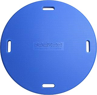 CanDo MVP Balance System 16-Inch Wobble Rocker Board for Ankle Rehab, Core Strength & Proprioceptive Training