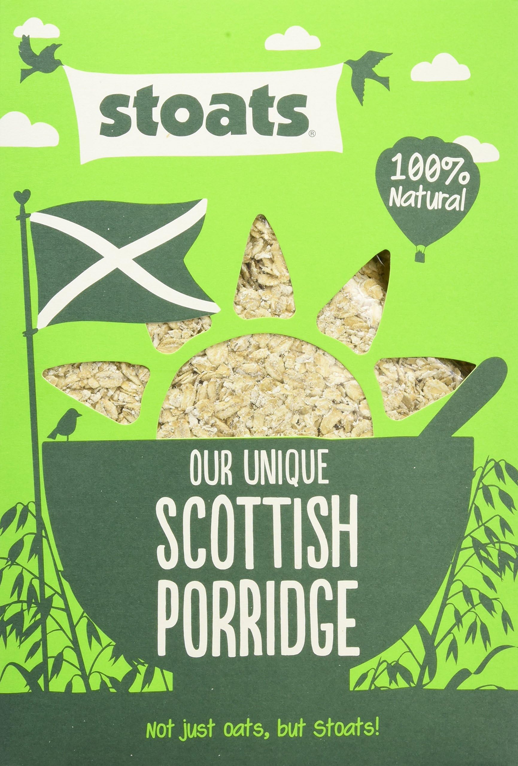 Stoats Scottish Porridge 750 g (Pack of 6)