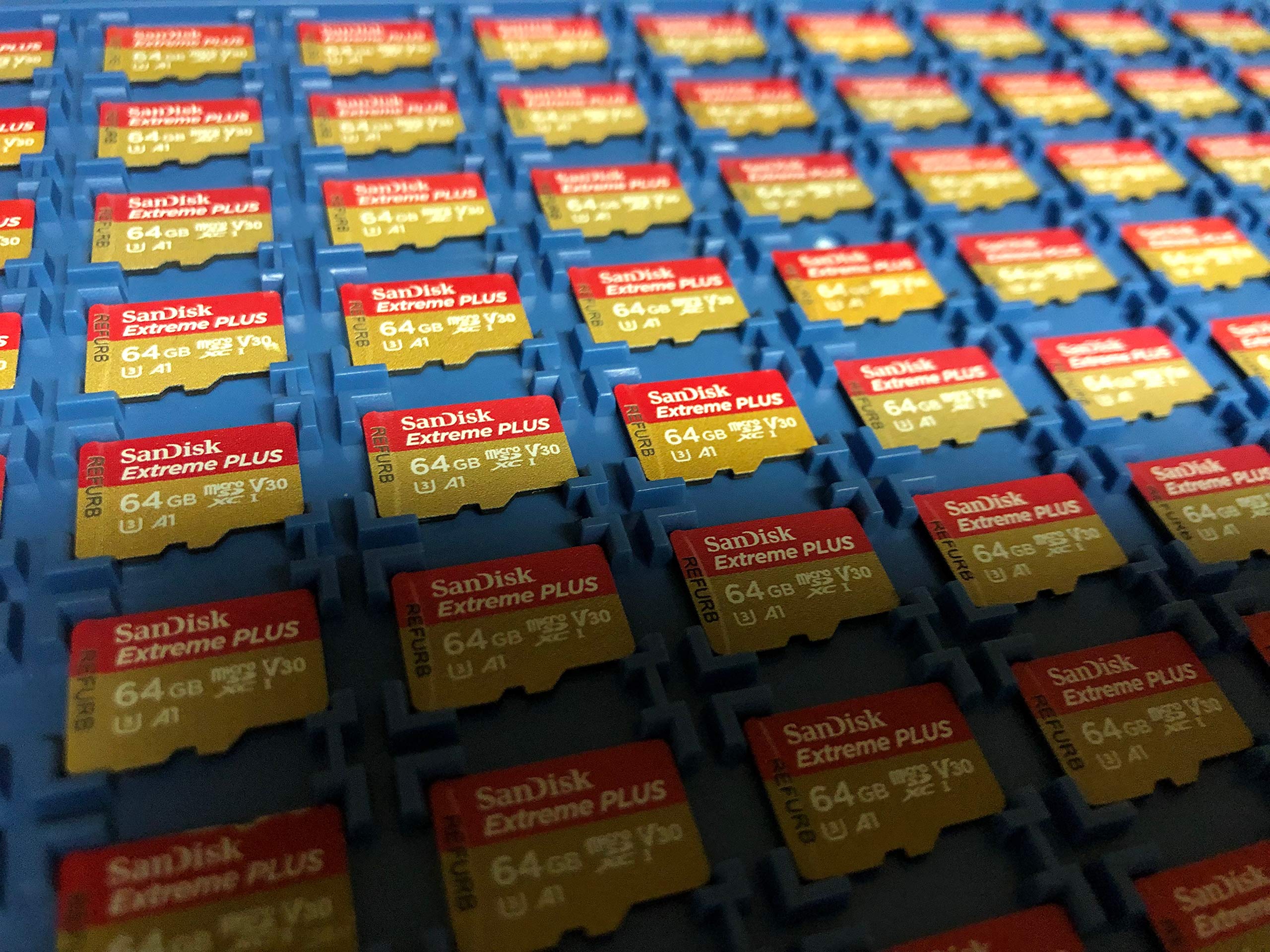 SanDisk Extreme Carte MicroSDXC 64GB UHS-I V30 A2 (Reconditionnée) - Vitesses Jusqu'à 160MB/s, Idéale 4K UHD