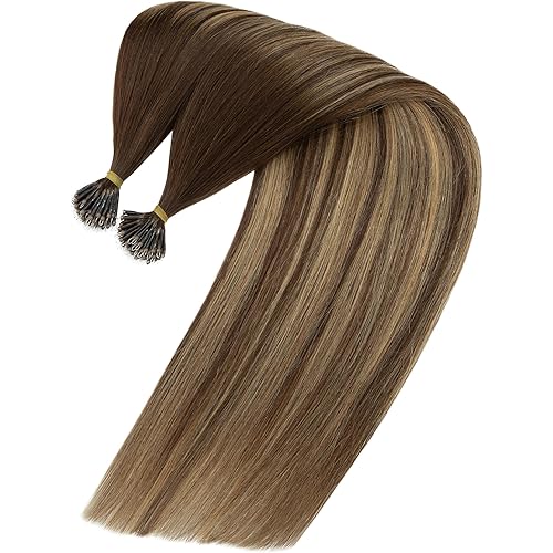 Hairro Nano Ring Hair Extensions 20 Inch 50g 50 Strands #4T4P27