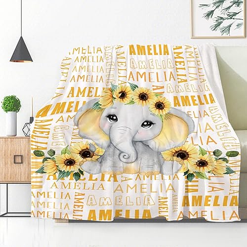 Miniatura 147 de Custom Name Blanket Throw Personalized Blanket for Kid with Names Customized Blanket with Name for Baby,Custom Blanket,Gift for Birthday Letter