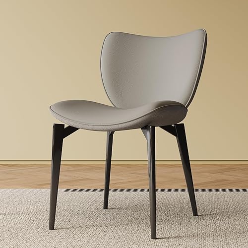 Miniatura 7 de Juego de 2 sillas de comedor modernas con patas de madera maciza, cómodos juegos de mesa y sillas para cocina, comedor, solución de asiento de silla