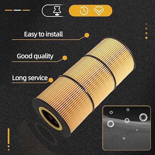 Miniatura 5 de Kit de servicio de filtro, para motor diesel Detroit DD13 DD15 DD16, aceite, FWS y 2 kit de filtro de combustible, filtro de combustible PF9908