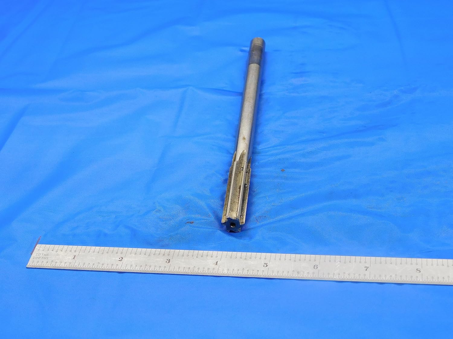 1" O.D. HSS Chucking Reamer 7/8" Shank 8 Flute 1.0 1.0000 Tooling - DE0763AA3