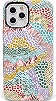 Vista 111 de Casely Funda para iPhone 12/12 Pro Compatible con MagSafe Doodle Bug Funda Crayola Crayon