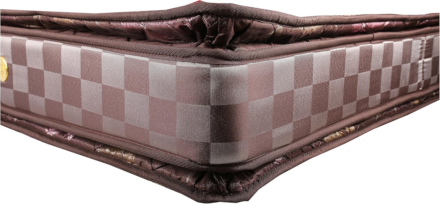 Peps King Spring Koil Pt Mattress (Maroon, 75x72x6 inches) Home & Kitchen