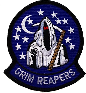 Grim Reaper US Navy F14 Fleet Replacement Fighter Squadron VF 101 Embroidered Patch