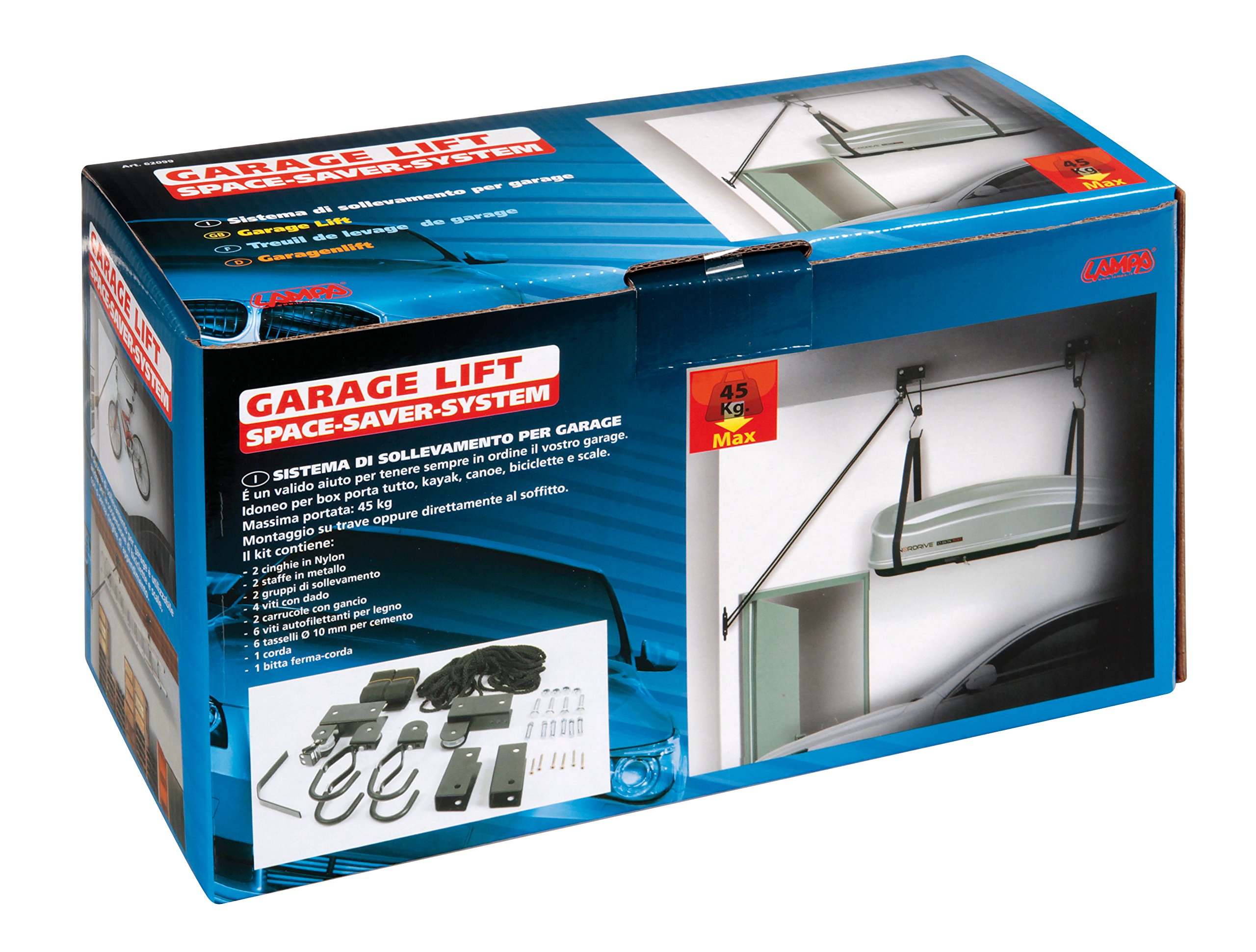 Lampa 62099 Garage Lift, sistema di sollevamento per garage
