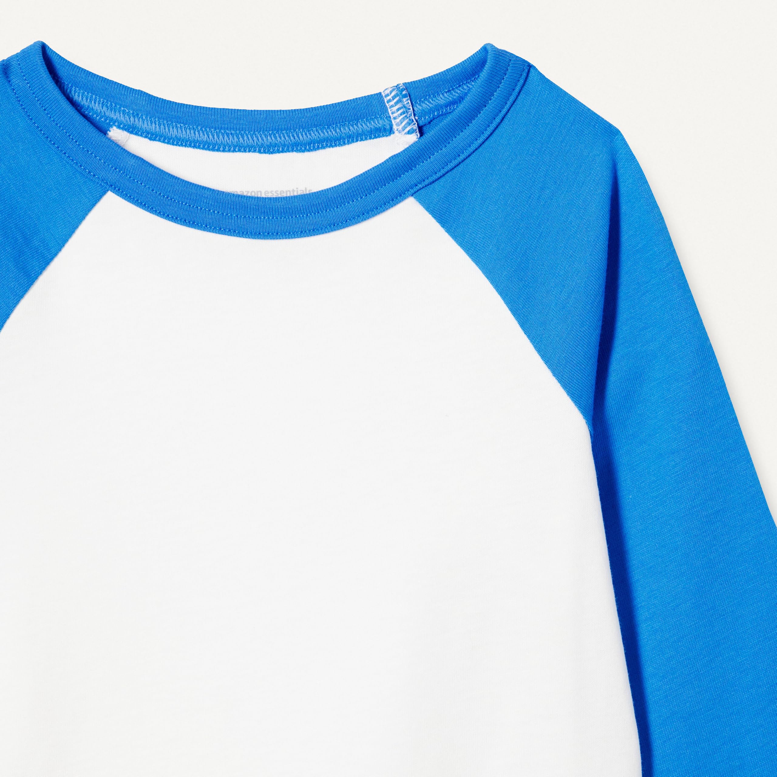 Amazon Essentials Niños Camisetas de algodón de Manga Larga