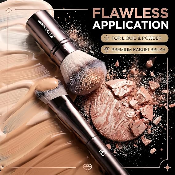 BS-MALL 20 Pcs Makeup Brushes Set Pro With Portable Case - Eyeshadow Brush, Concealer Brush, Blush Brush & Foundation Brush For Travel, Daily Use & Versatile Occasions