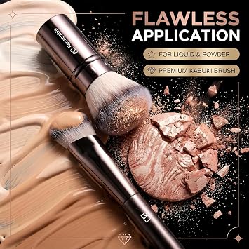 BS-MALL 20 Pcs Makeup Brushes Set Pro With Portable Case - Eyeshadow Brush, Concealer Brush, Blush Brush & Foundation Brush For Travel, Daily Use & Versatile Occasions