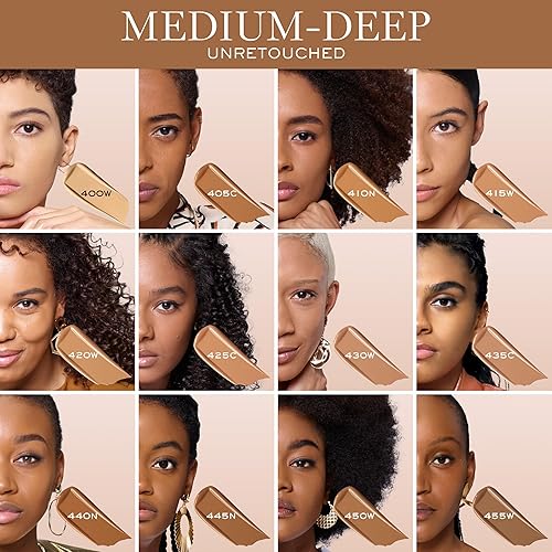 Miniatura 7 de Lancôme Teint Idole Ultra Wear - Base de cobertura completa construible, resistente al agua, acabado mate natural, 400 W (piel verde oliva