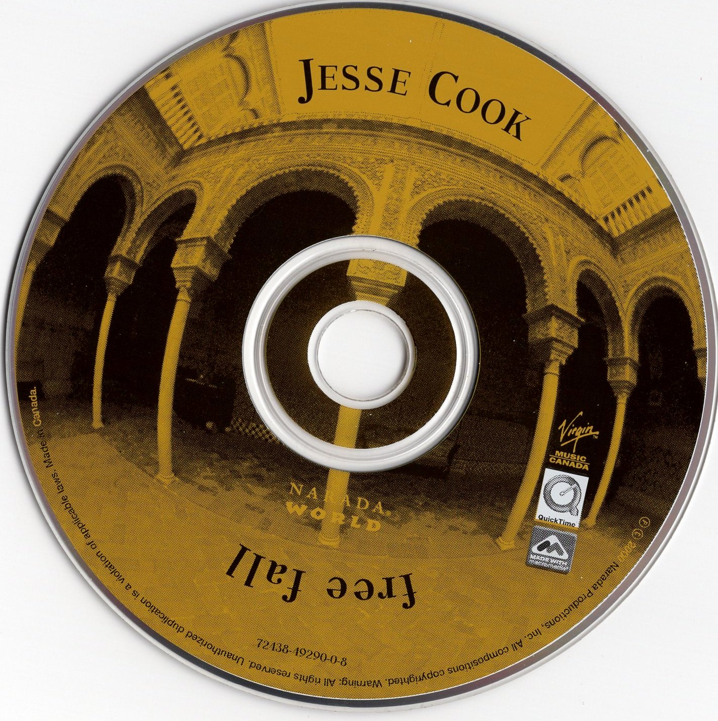 JESSE COOK - FREEFALL [Audio CD] JESSE COOK