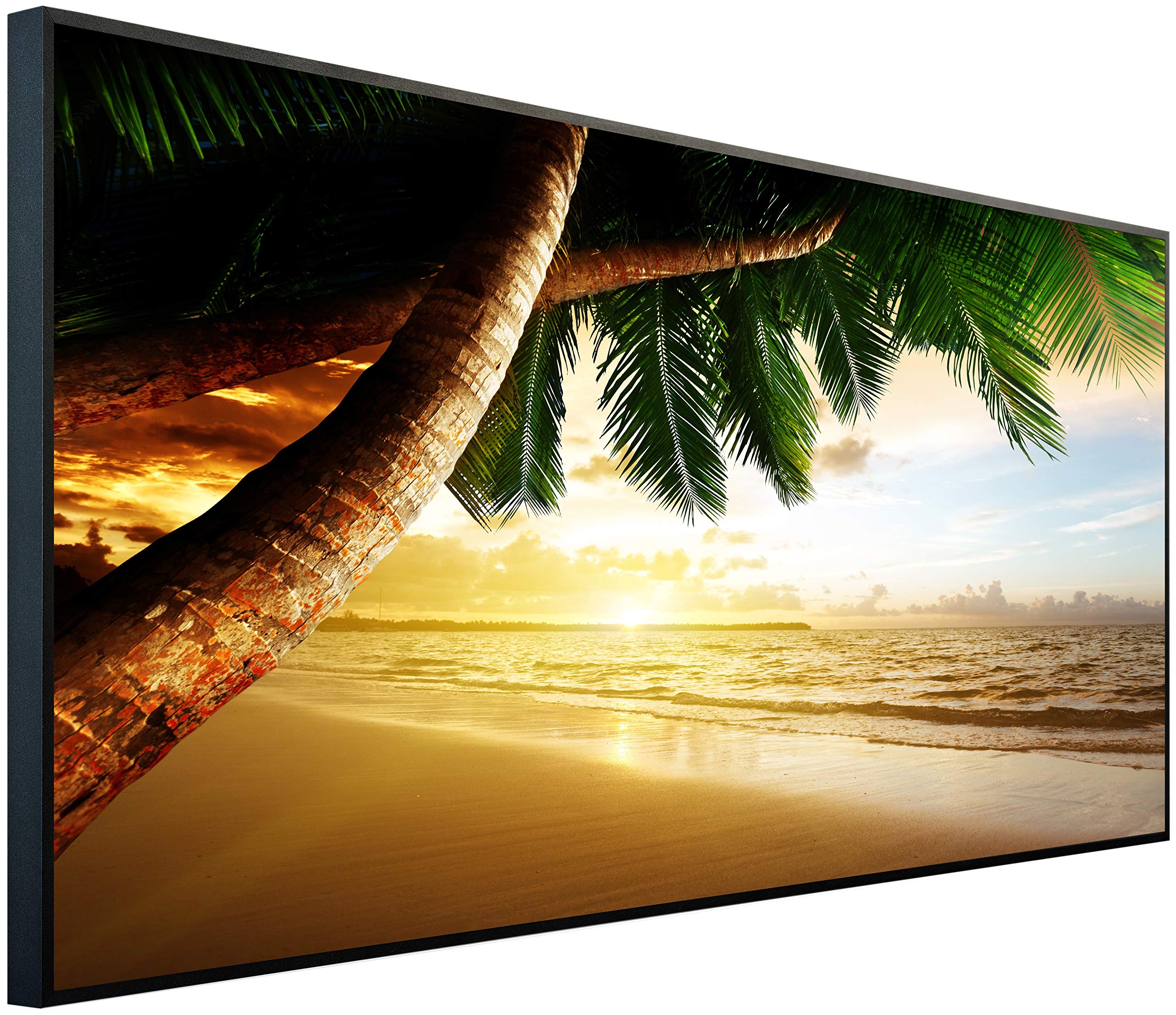 Ecowelle infrared heater with image | 750 watts | 60x100cm | Infrared heating| | Made in Germany