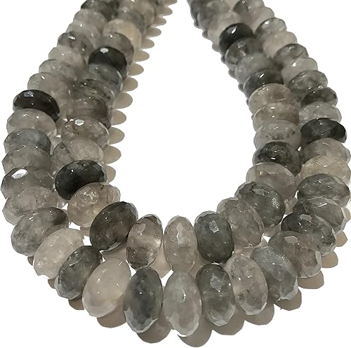 Miniatura 9 de ABCGEMS - Cuentas de ojo de tigre africanas de 2 tonos azul dorado (corte revolucionario de diamante que aporta un aspecto de gama alta a un