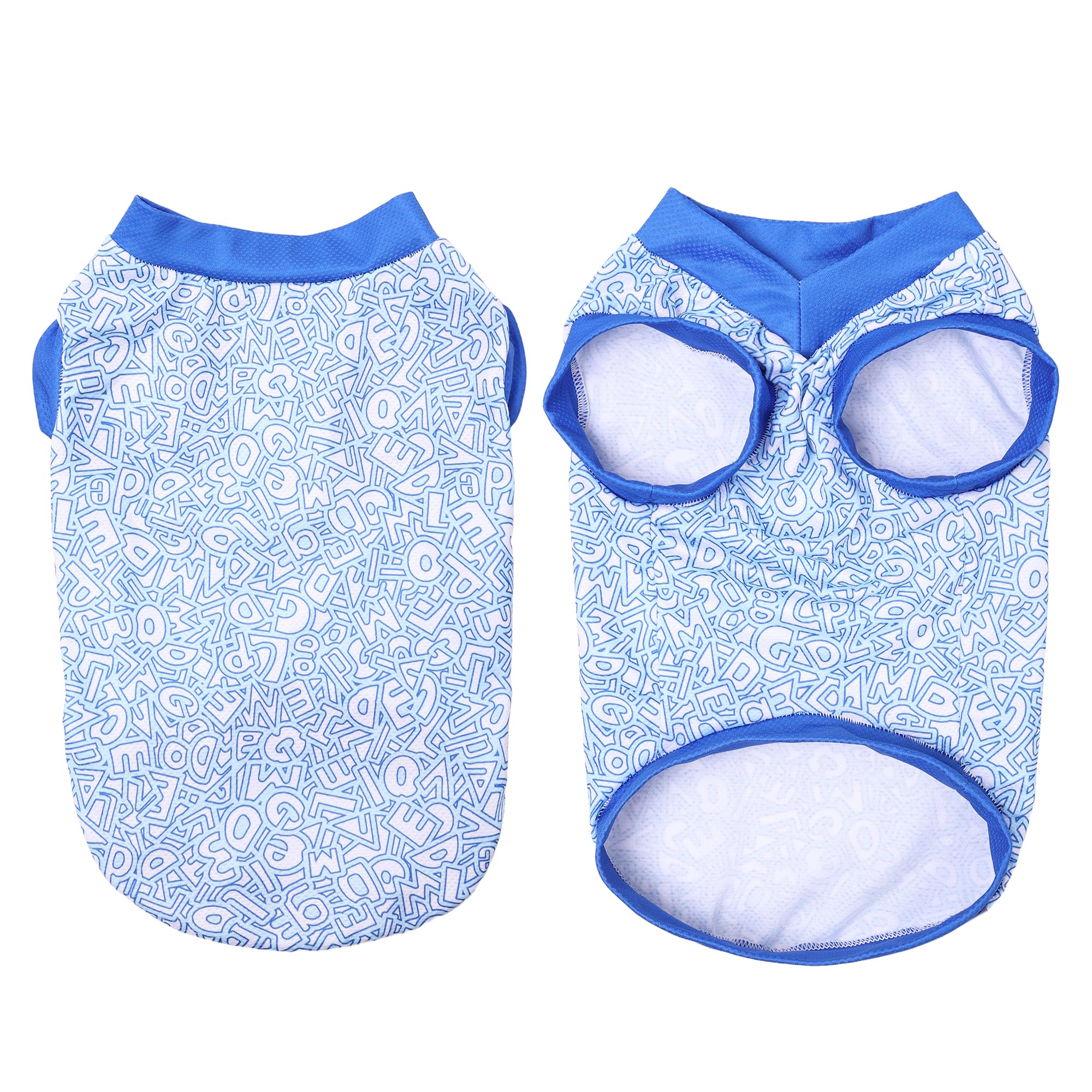 Duuclume Dog Cooling Vest-Instant Cooling Breathable Mesh Sleeveless Vest for Small to Large Dogs, Polyester Evaporative Cool Shirts for Walking, Hiking & Outdoor Summer Use (blue, XXL) — image 1