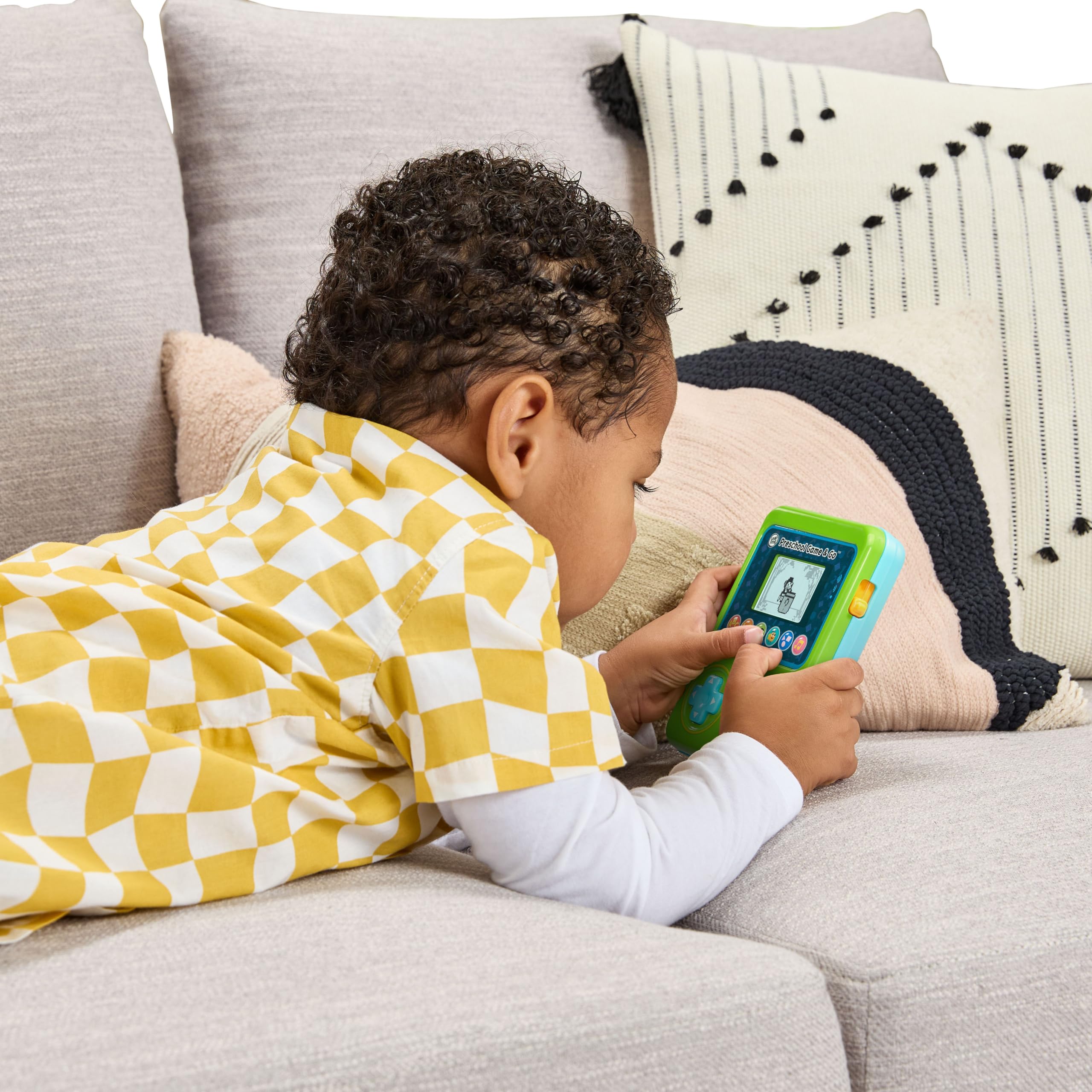 Leapfrog VTech - Consola de Juegos Preescolar Gaming and Go, Juguete para niños +3 años, 6 Juegos educativos, Pantalla LCD, Versión ESP