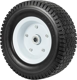 Heavy Load Flat Free Extra Wide Wagon Dolly Cart Tire (11-3/4