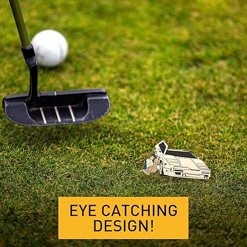 Miniatura 3 de Shanker Golf - Divertidos marcadores de pelotas de golf con clip magnético para sombrero - Accesorios divertidos de golf